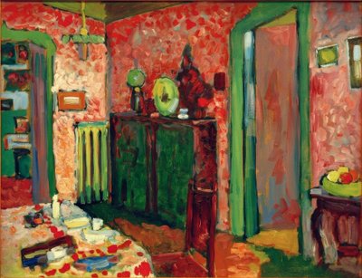 Interior (My Dining Room) by Wassily Kandinsky